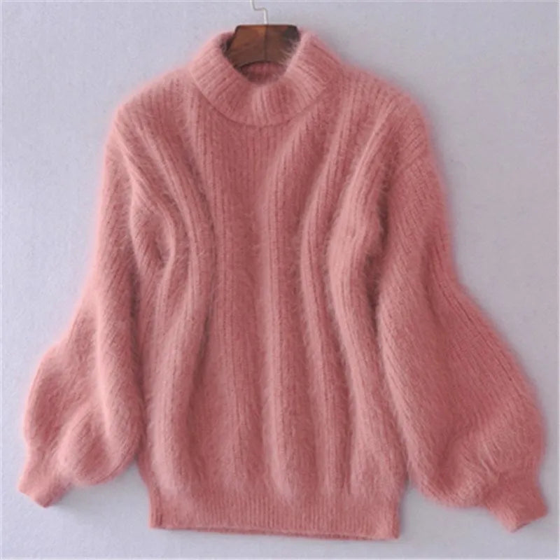 Louise | Vintage Trui voor Dames – Comfortabele en Elegante Rollneck Trui