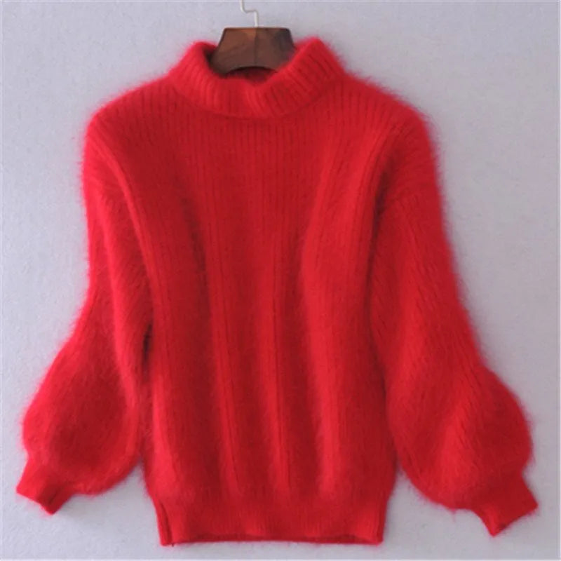 Louise | Vintage Trui voor Dames – Comfortabele en Elegante Rollneck Trui