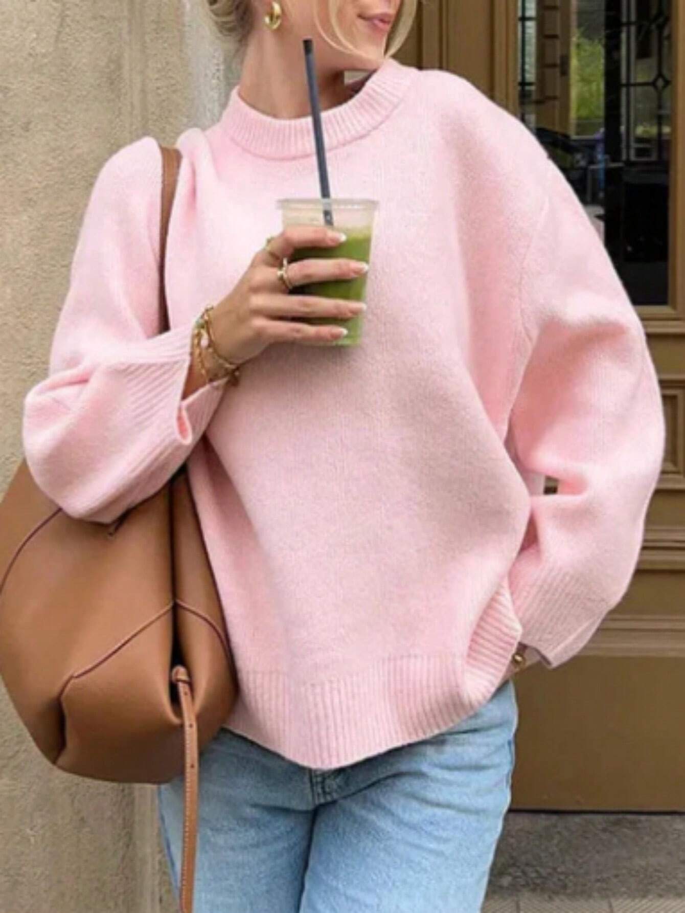 Nonna | Dames Knit Sweater met Losse Casual Fit