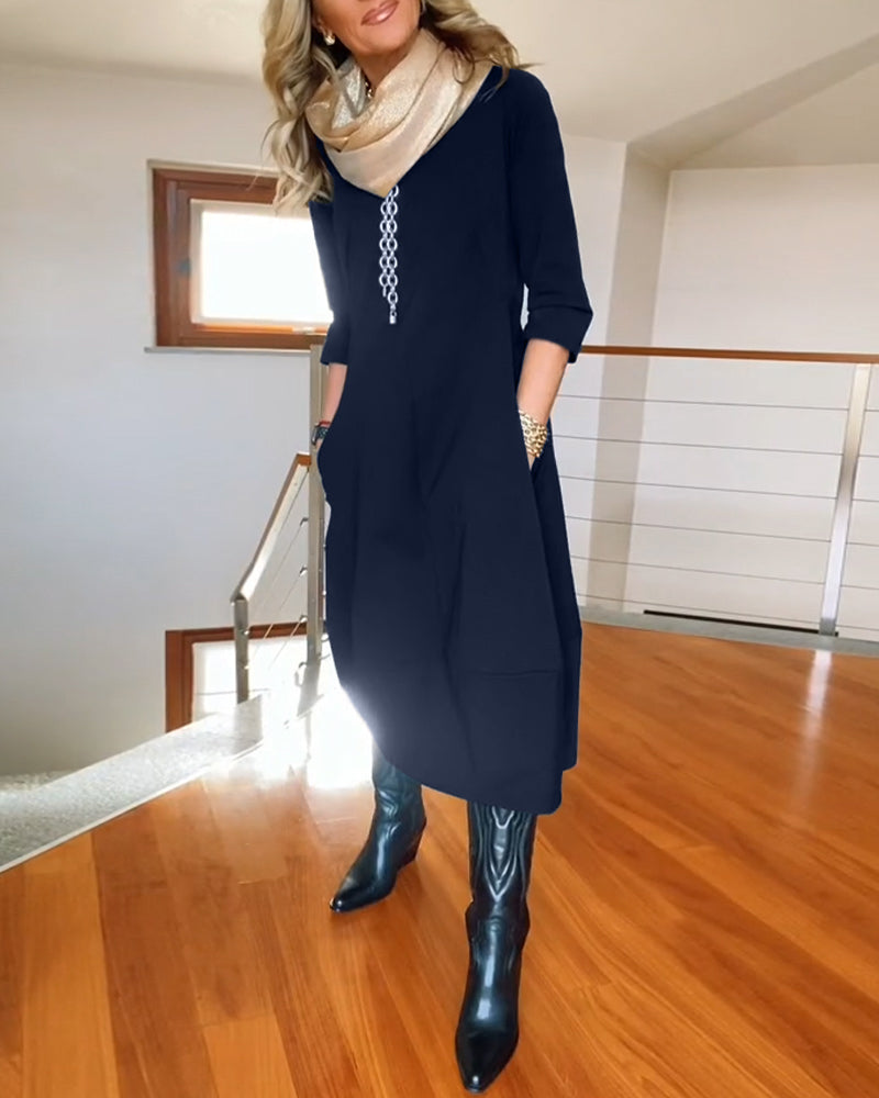 Marjo - Elegante en Comfortabele jurk