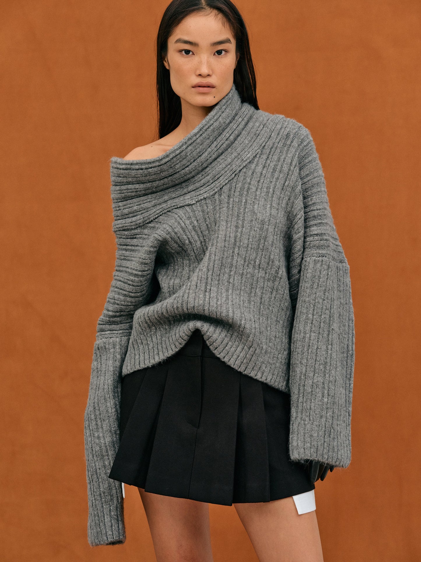 Oversized Wollen Trui | Dames Gebreide Trui met Ademend Warmtecomfort