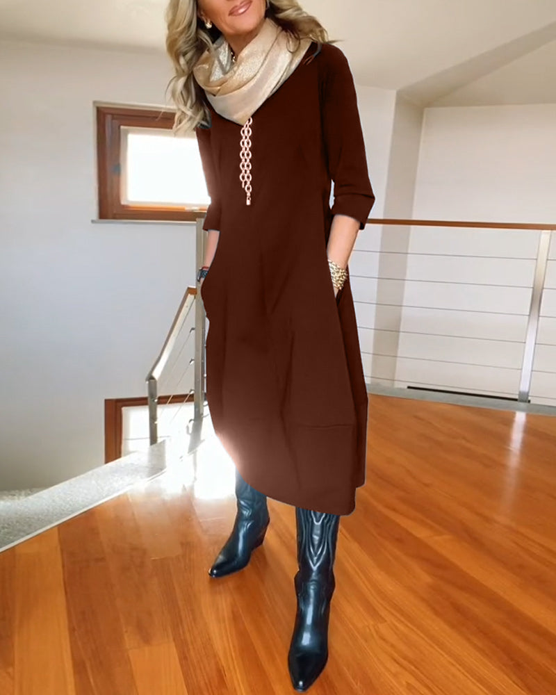 Marjo - Elegante en Comfortabele jurk