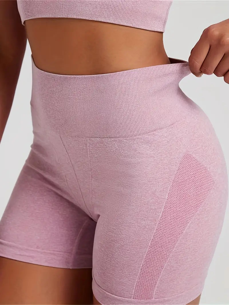 Marielle | Dames Gym Set – High-Waist Legging, Cropped Top, Shaping en Bil-Lift Effect