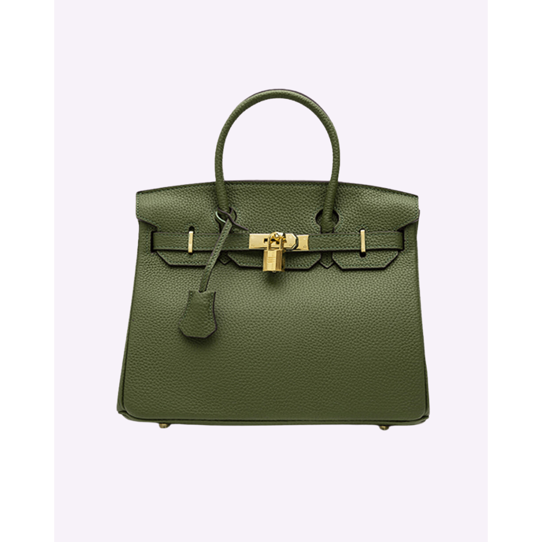 Mea Handtas | Luxe Dames Handtas van Leer met Gouden Hardware en Iconisch Design