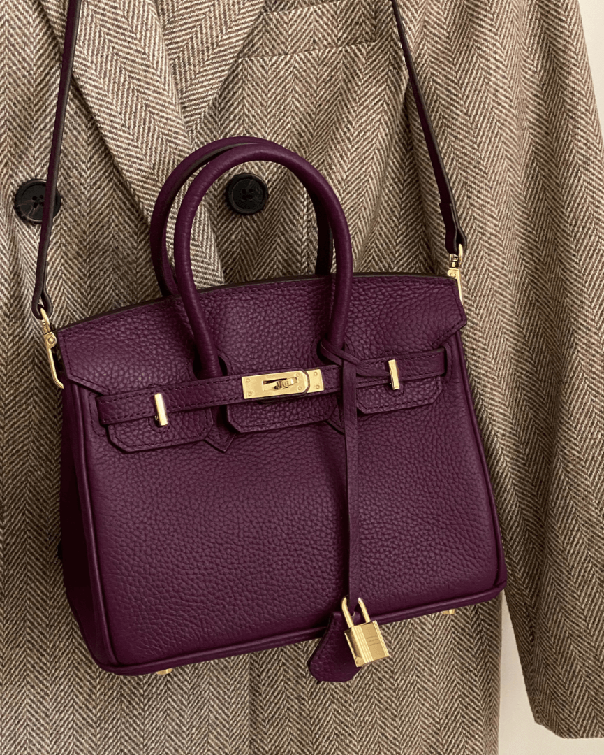 Mea Handtas | Luxe Dames Handtas van Leer met Gouden Hardware en Iconisch Design