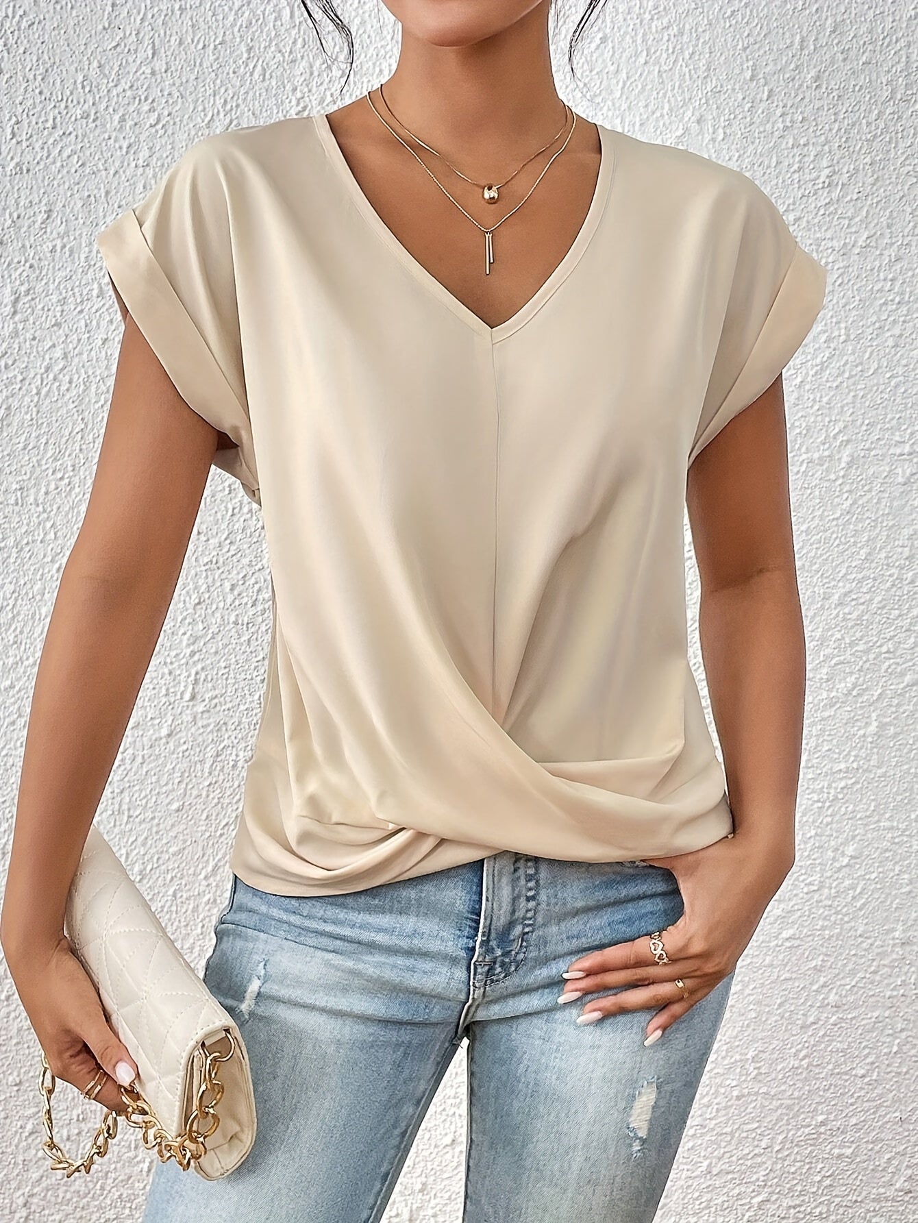 Sweetheart T-shirt | Dames T-shirt met V-hals en ademende stof