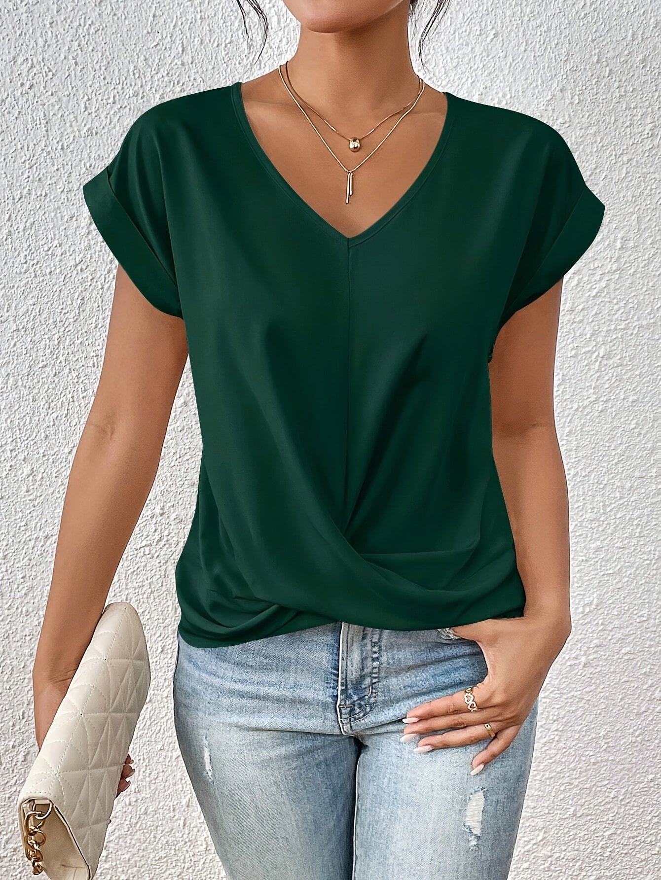 Sweetheart T-shirt | Dames T-shirt met V-hals en ademende stof