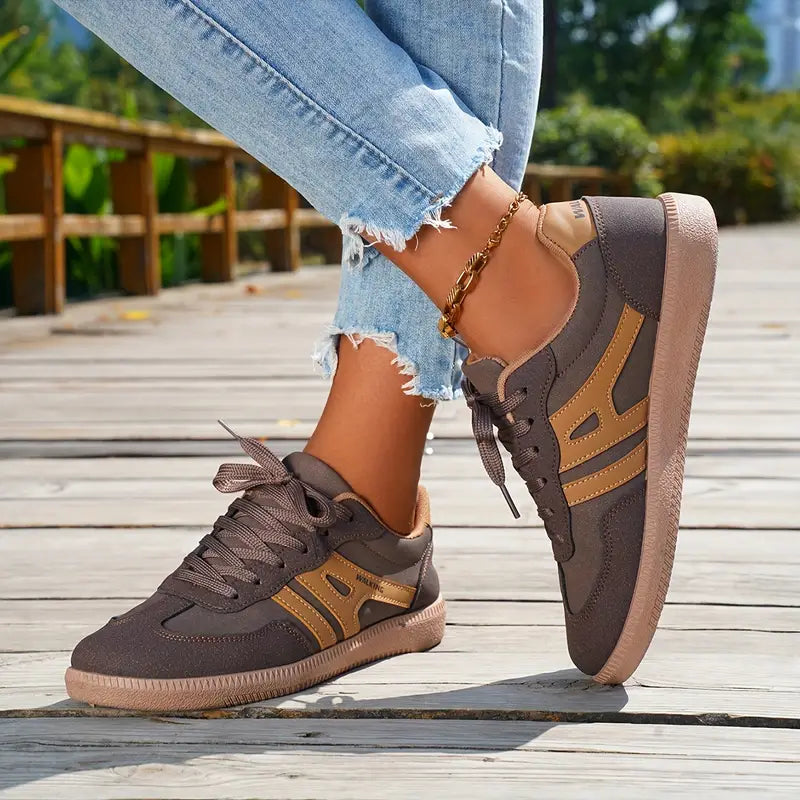 Sonja Sneakers | Dames Sneakers met Retro Look en Comfortabele Pasvorm