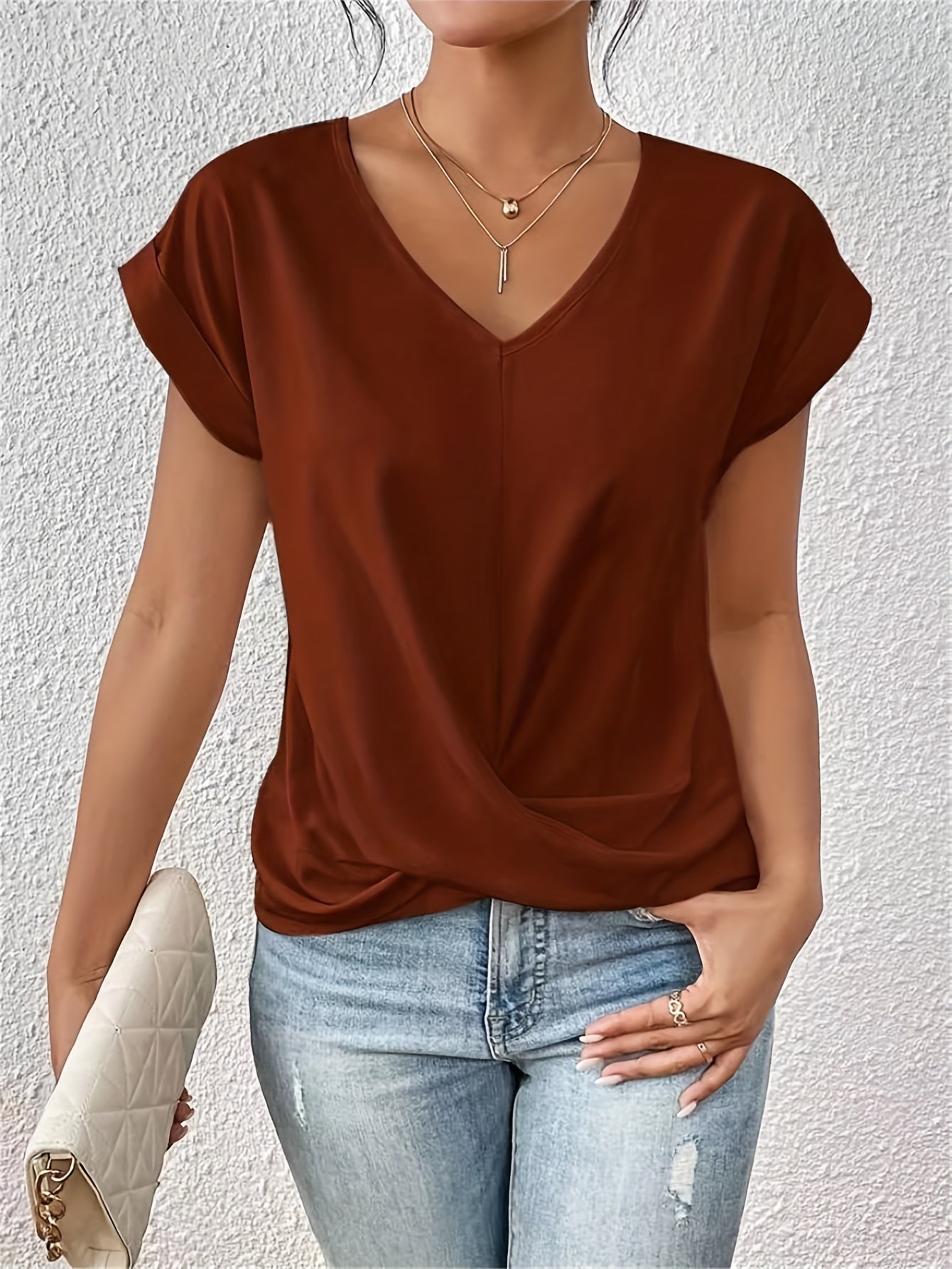 Sweetheart T-shirt | Dames T-shirt met V-hals en ademende stof