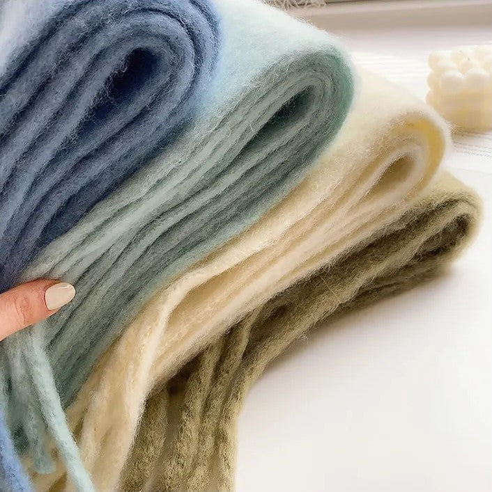 Nela Pastel Sjaal | Dames Sjaal met Warme Zachte Stof en Tijdloze Pasteltinten