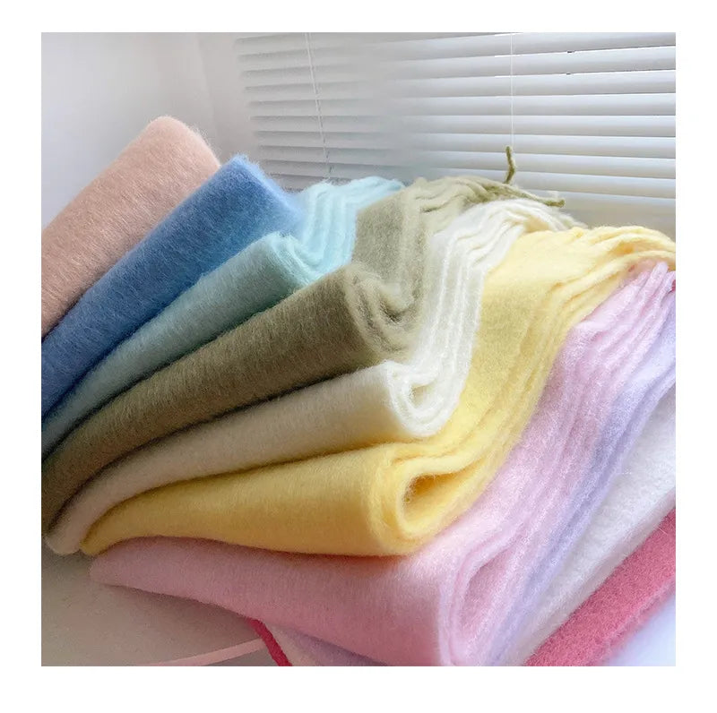 Nela Pastel Sjaal | Dames Sjaal met Warme Zachte Stof en Tijdloze Pasteltinten