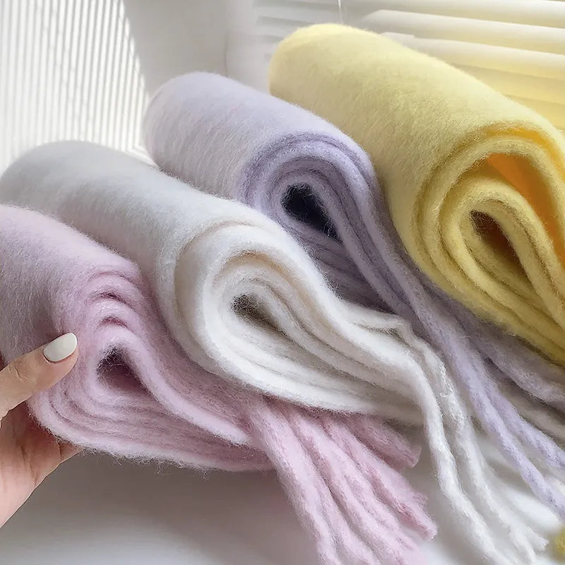 Nela Pastel Sjaal | Dames Sjaal met Warme Zachte Stof en Tijdloze Pasteltinten