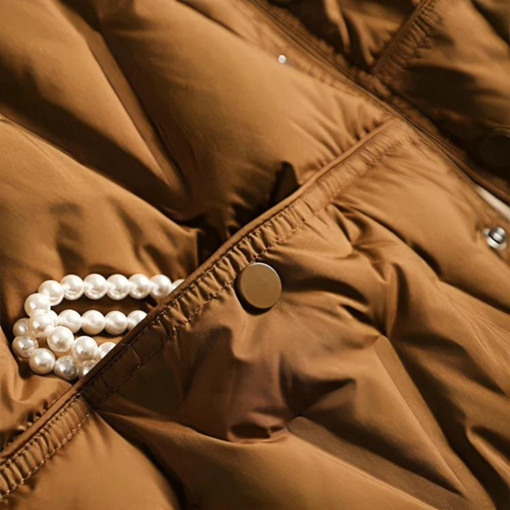 Warme Donsjas | Dames Winterjas met Halflange Lengte en Lichtgewicht Comfort