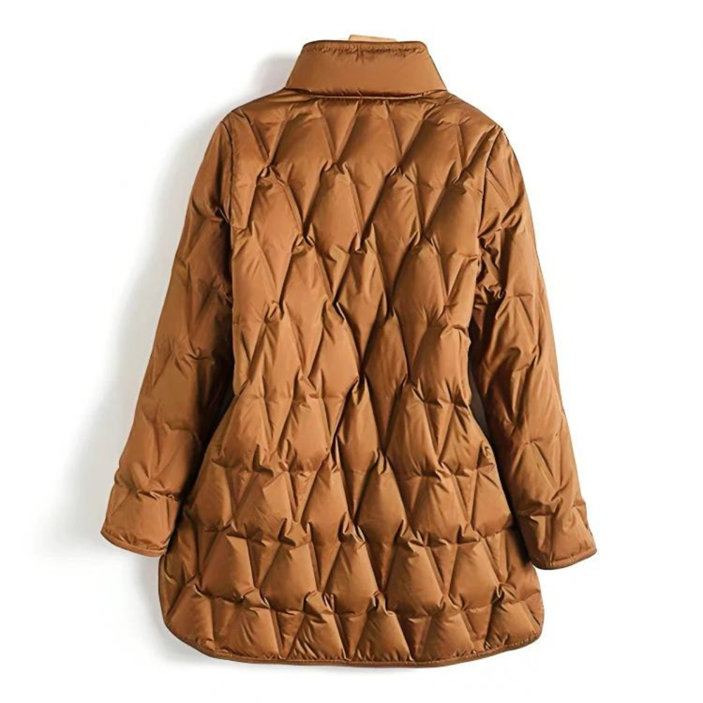 Warme Donsjas | Dames Winterjas met Halflange Lengte en Lichtgewicht Comfort