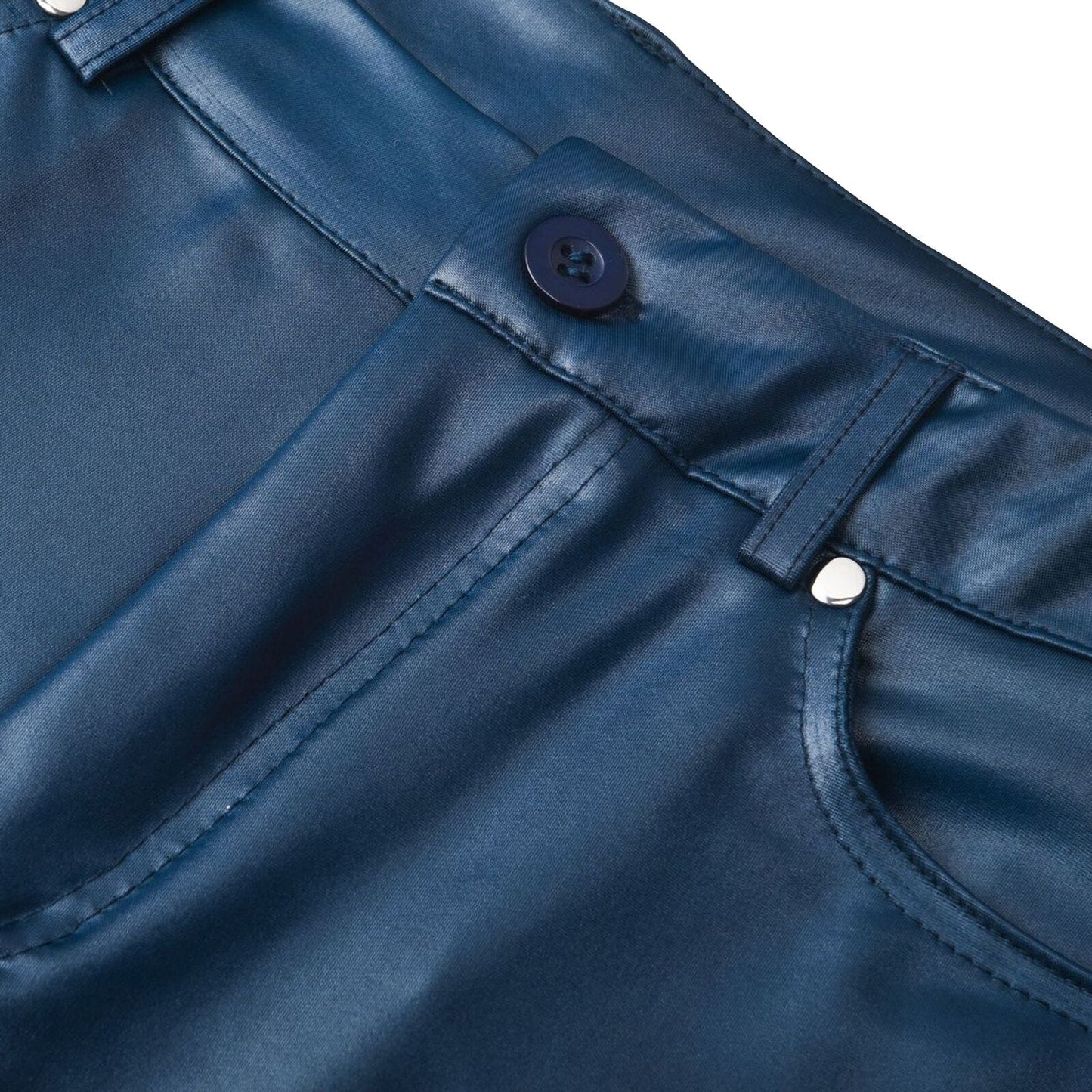 Lilian | Stretch Leren Broek voor Vrouwen – Hoog Taille, Slim Fit, Comfort en Stijl