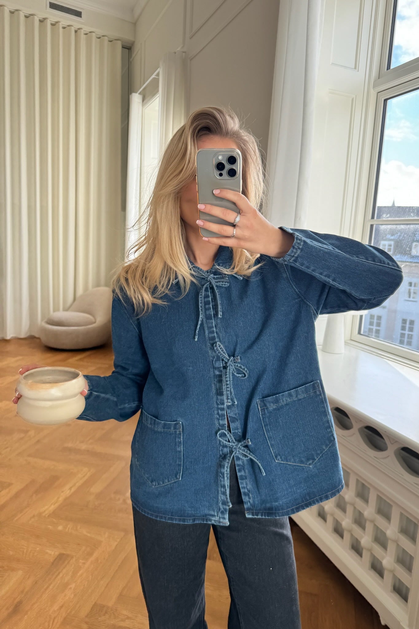 Tessa | Dames Spijkerjack van Katoen – Getailleerde Pasvorm voor een Tijdloze Casual Look