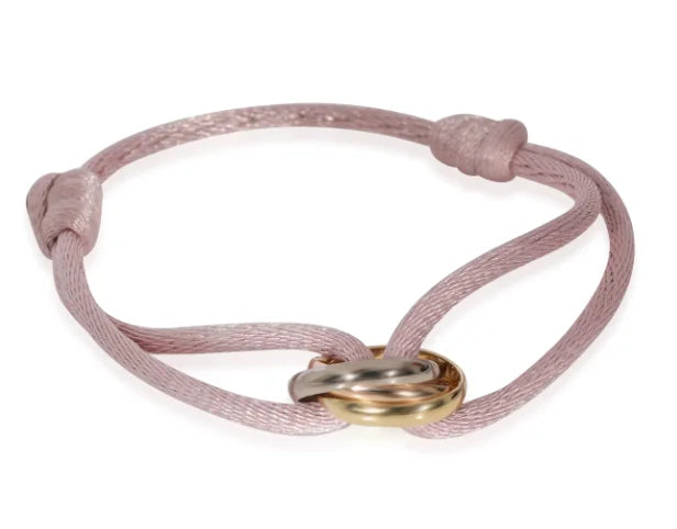 Gerlinda Drie-Eenheid Armband | Uniseks armband met verstrengelde ringen