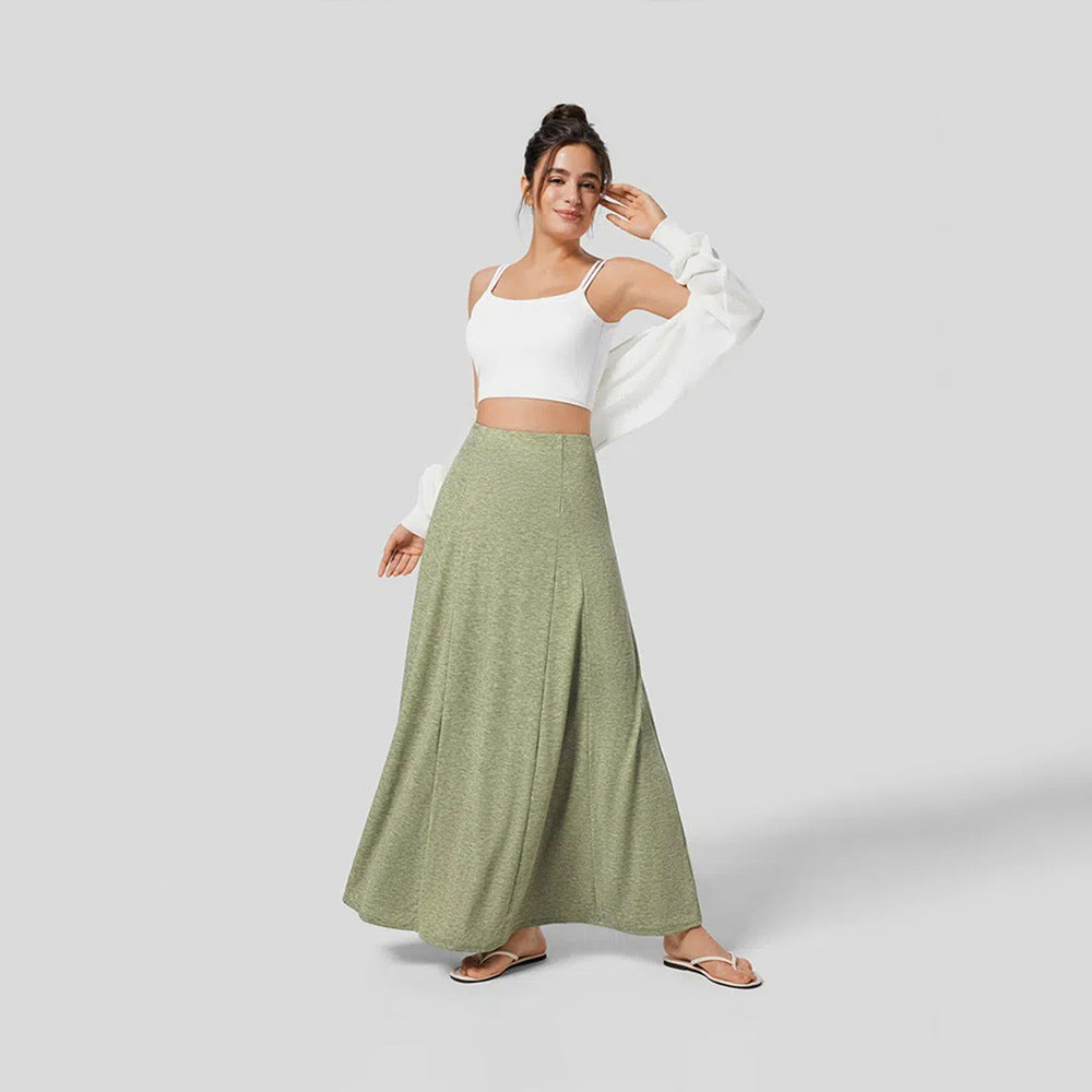 Jacqueline | Dames Maxirok – Hoge Taille en Flowy Knit Pasvorm voor Casual Comfort