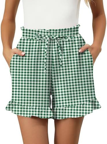 Chantal | Dames Shorts met Ruffle Zoom – Relaxed Fit, Elastische Taille & Ademend Comfort voor Zomer