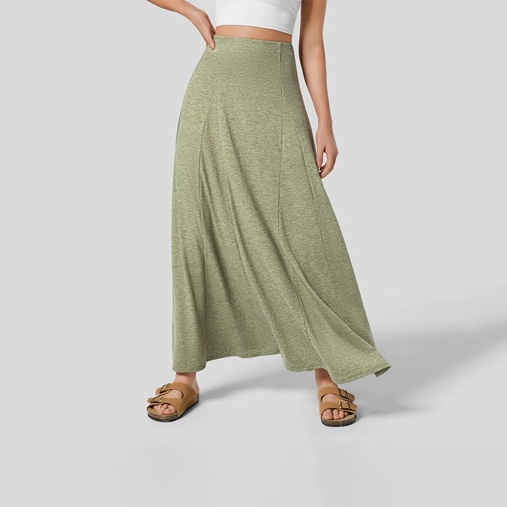 Jacqueline | Dames Maxirok – Hoge Taille en Flowy Knit Pasvorm voor Casual Comfort