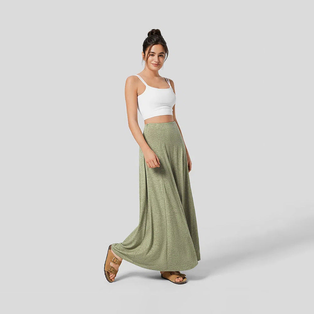 Jacqueline | Dames Maxirok – Hoge Taille en Flowy Knit Pasvorm voor Casual Comfort