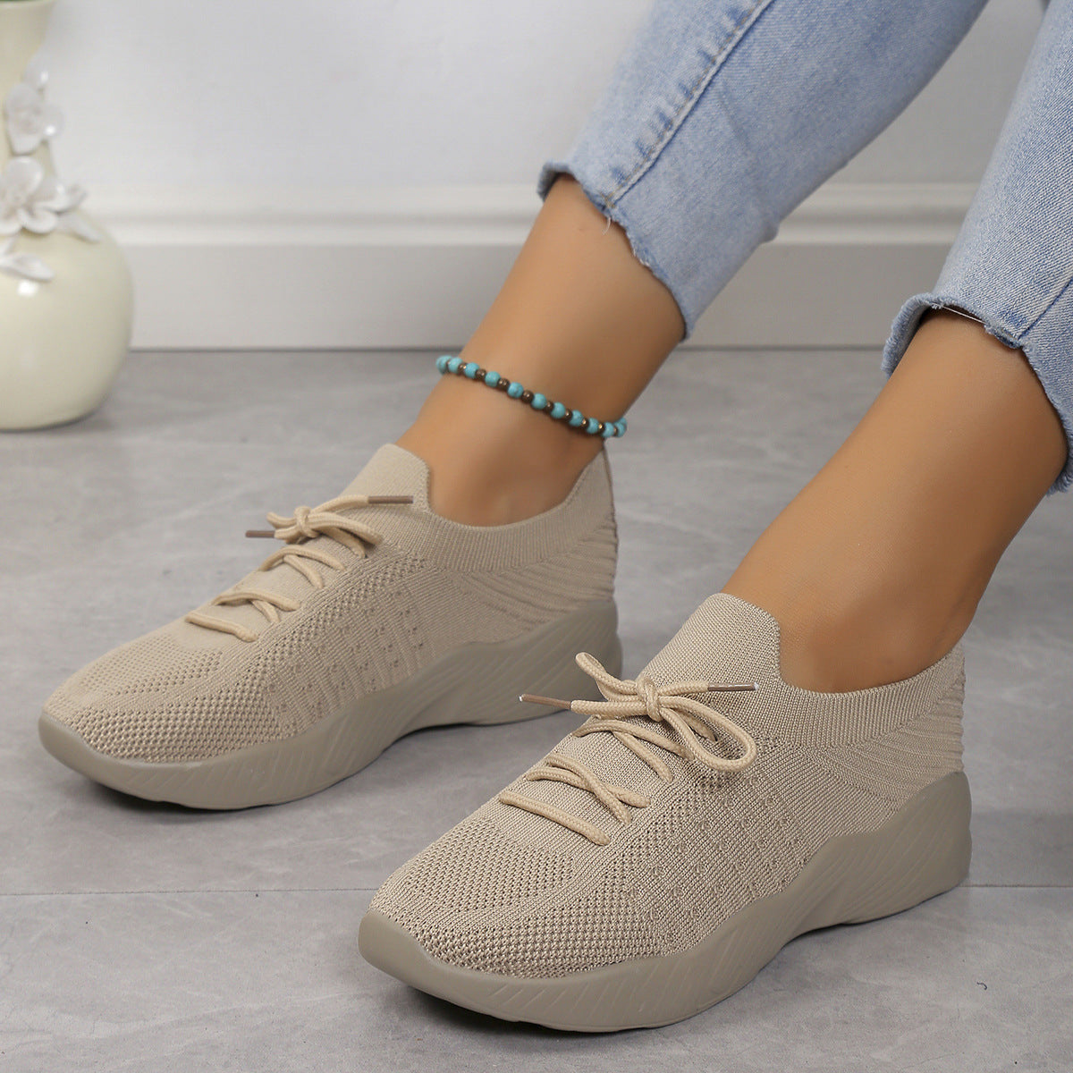 Vivian | Dames Sportschoenen – Orthopedisch, Ademend Mesh, Lichtgewicht met Zachte Zool