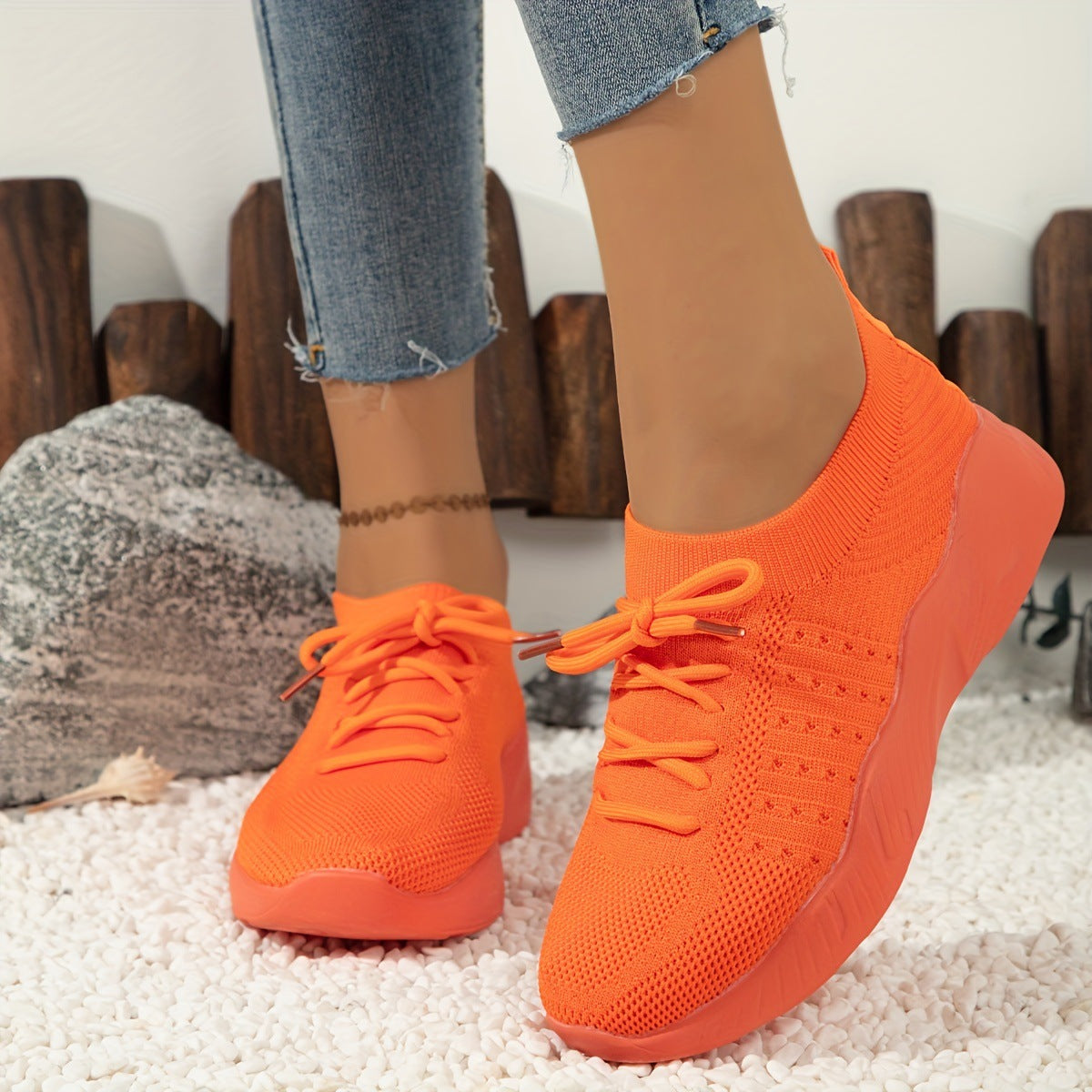 Vivian | Dames Sportschoenen – Orthopedisch, Ademend Mesh, Lichtgewicht met Zachte Zool