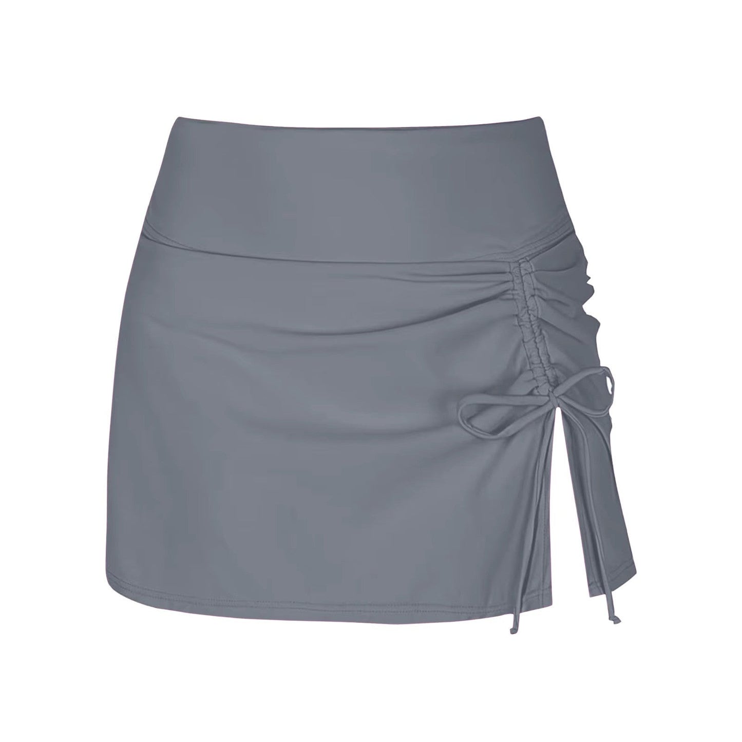 Pauline | Dames Minirok – Ruches – Zijsplit – Nauwsluitend