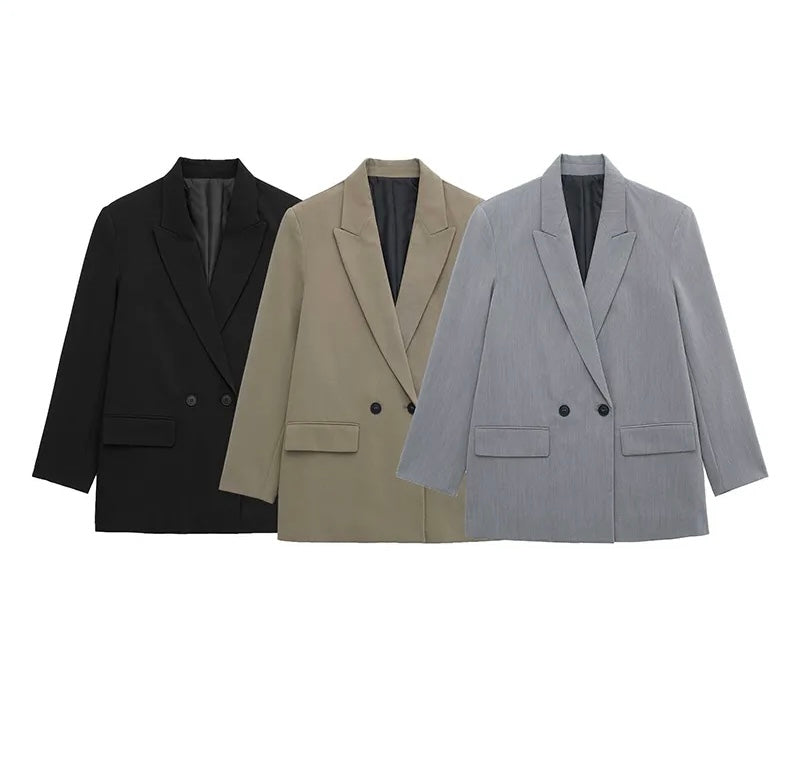 Sissie Blazer voor dames | Oversized damesblazer met klassieke revers en moderne pasvorm