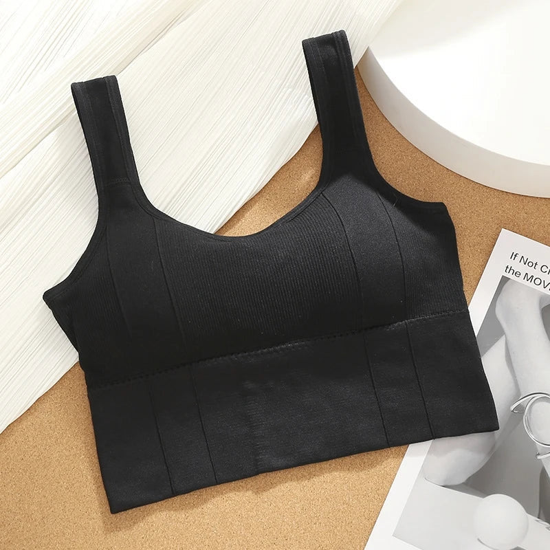 Dames sporttop set met ribstructuur en comfortabele pasvorm