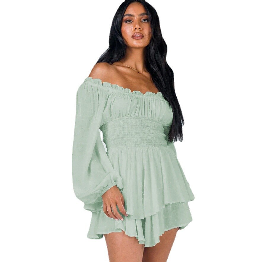Elin | Dames Jurk – Speelse Elegantielook met Flatterende Getailleerde Pasvorm
