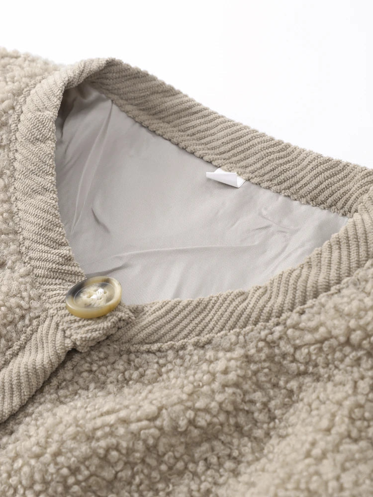 Lanae | Teddy Strickjacke voor Dames - Elegantie, Comfort en Warmte voor de Winter