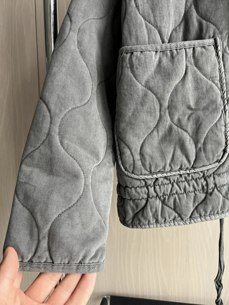 Gewatteerde Everyday Jas | Damesjas met Zachte Voering en Verstelbare Taille