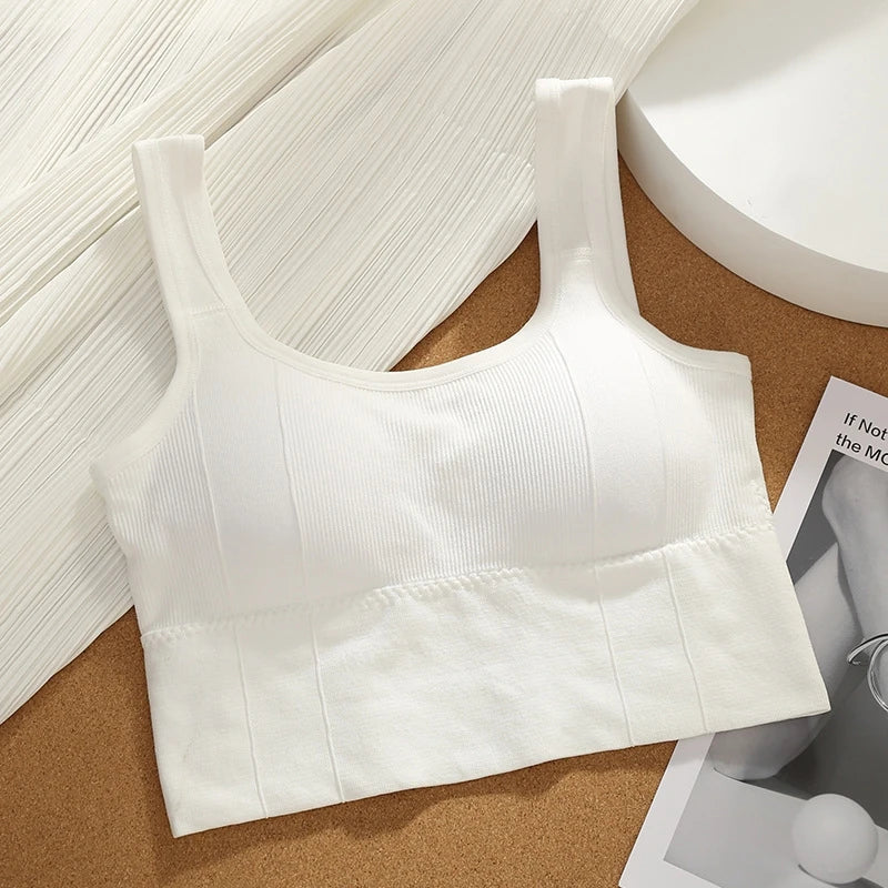 Dames sporttop set met ribstructuur en comfortabele pasvorm