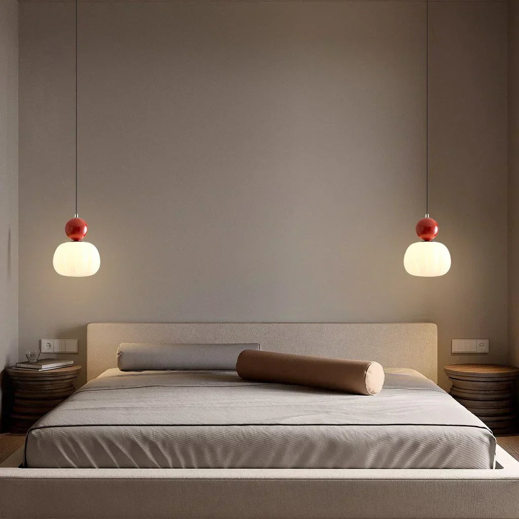 Hanglamp | Moderne metalen hanglamp met 3 lichtpunten in crème en andere kleuren