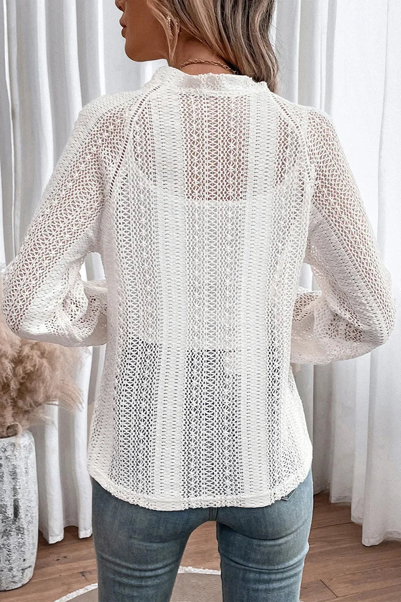 Isla Button-up Blouse voor dames | Elegante blouse met knoopsluiting en flatterende pasvorm