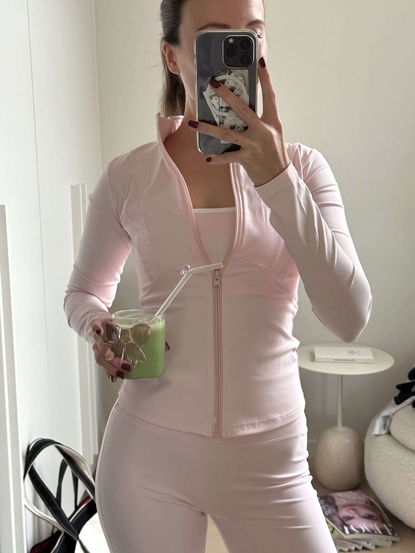 LOIS Fitness Jacket | Dames Sportjas met Sneldrogende Stof en Staande Kraag