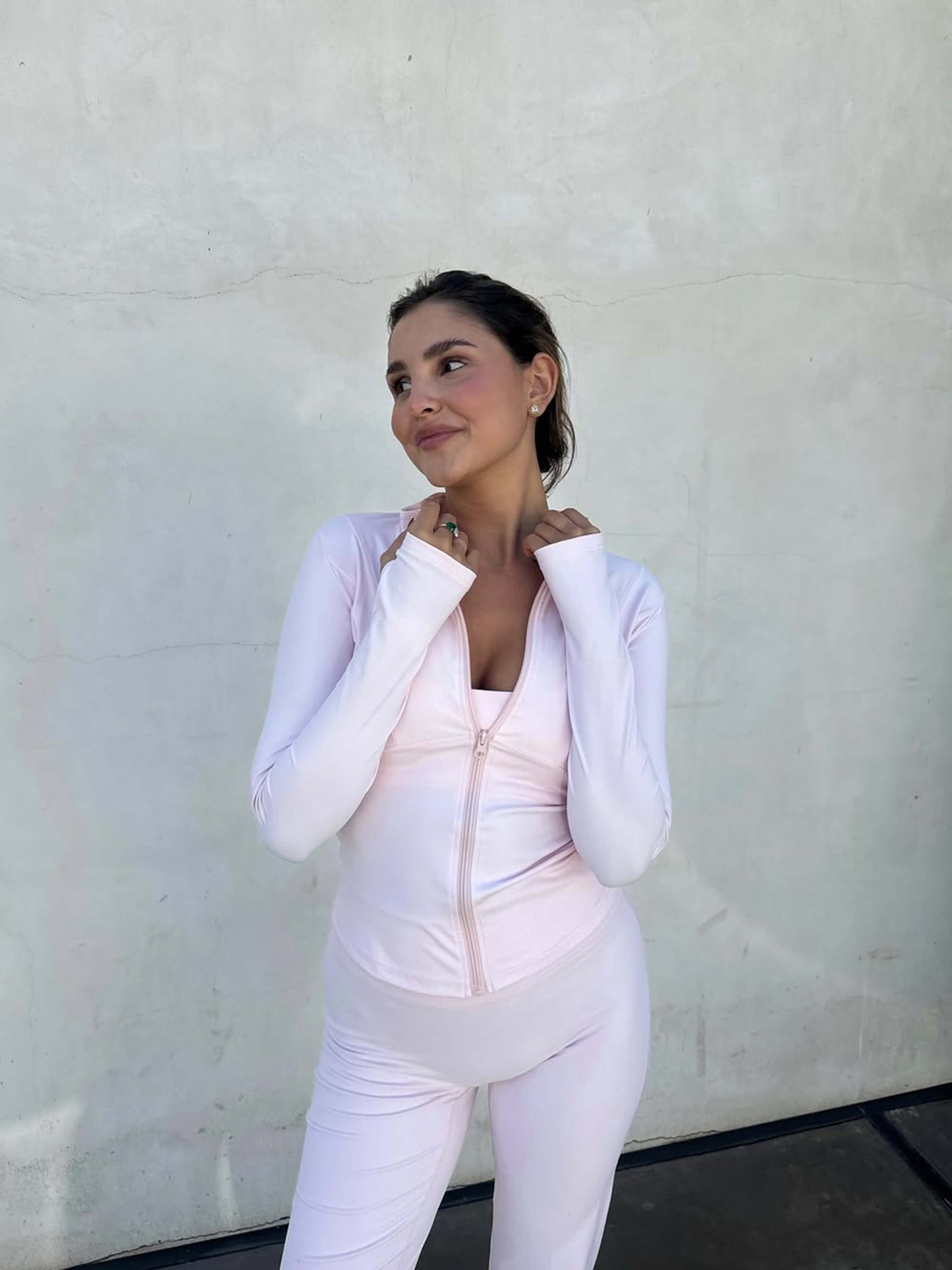 LOIS Fitness Jacket | Dames Sportjas met Sneldrogende Stof en Staande Kraag