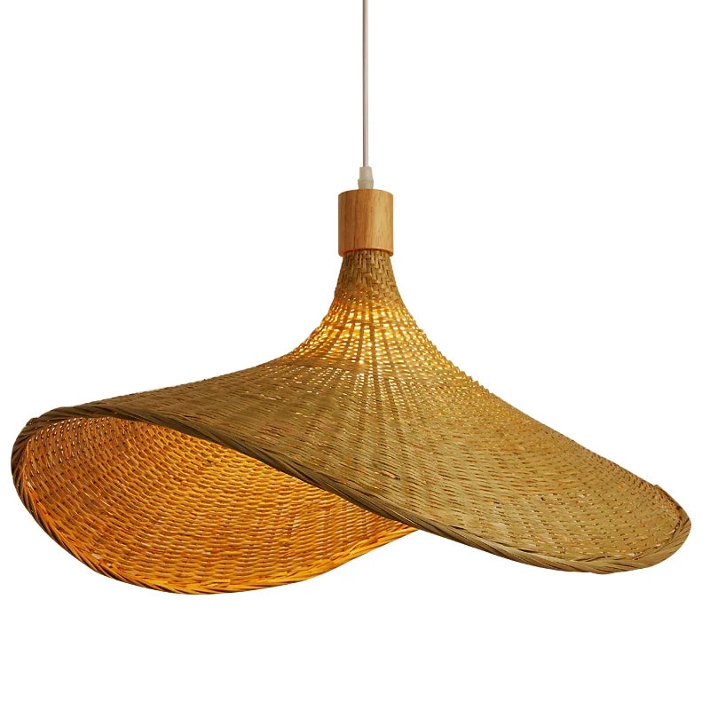 Bamboe Hanglamp – Natuurlijk, Bohemian Design voor Eetkamer of Woonkamer Decoratie