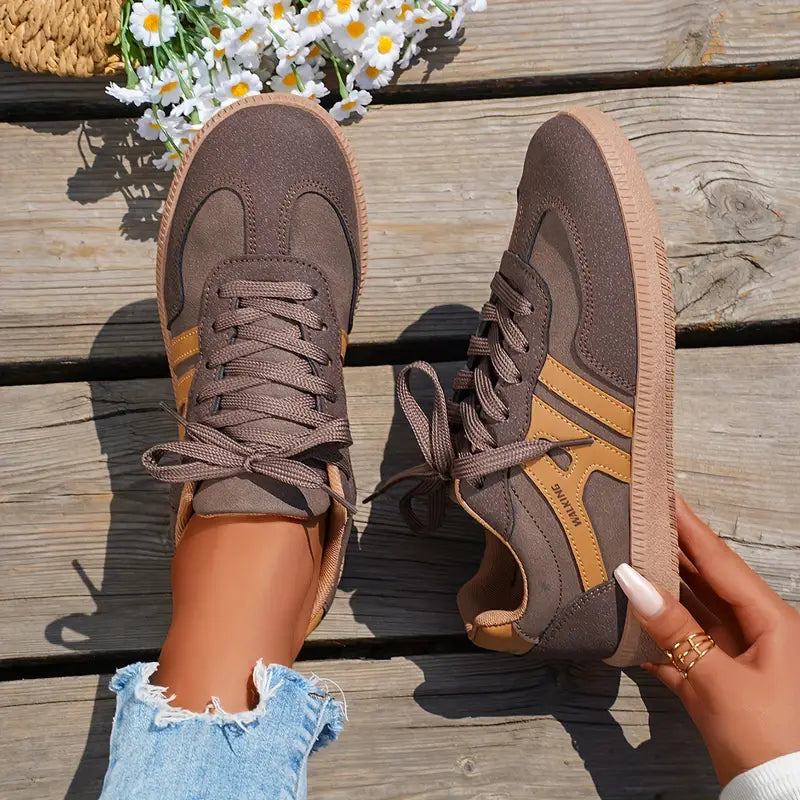 Sonja Sneakers | Dames Sneakers met Retro Look en Comfortabele Pasvorm