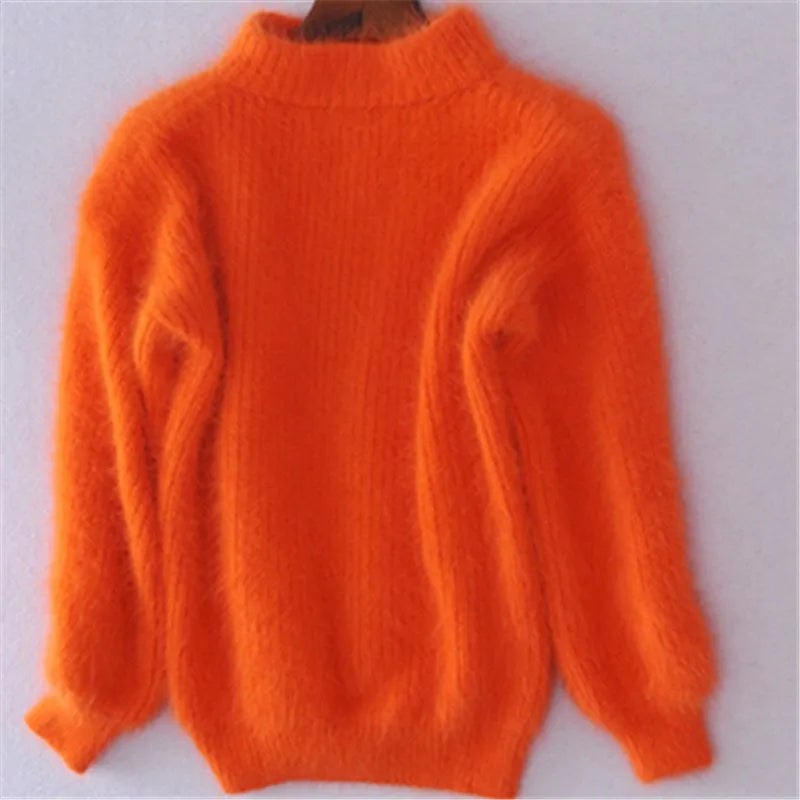 Louise | Vintage Trui voor Dames – Comfortabele en Elegante Rollneck Trui
