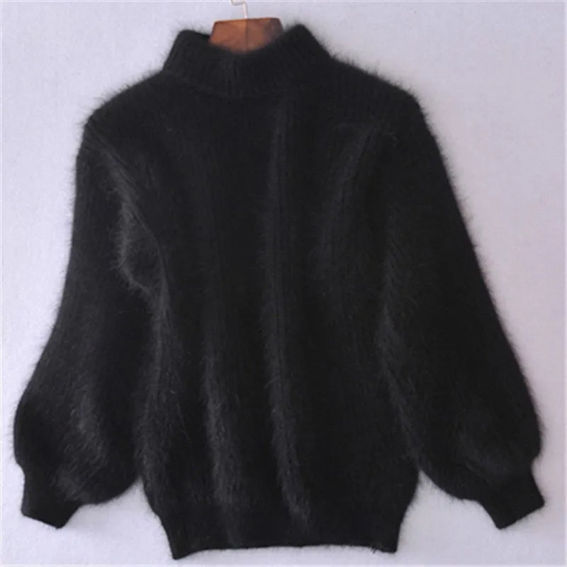 Louise | Vintage Trui voor Dames – Comfortabele en Elegante Rollneck Trui