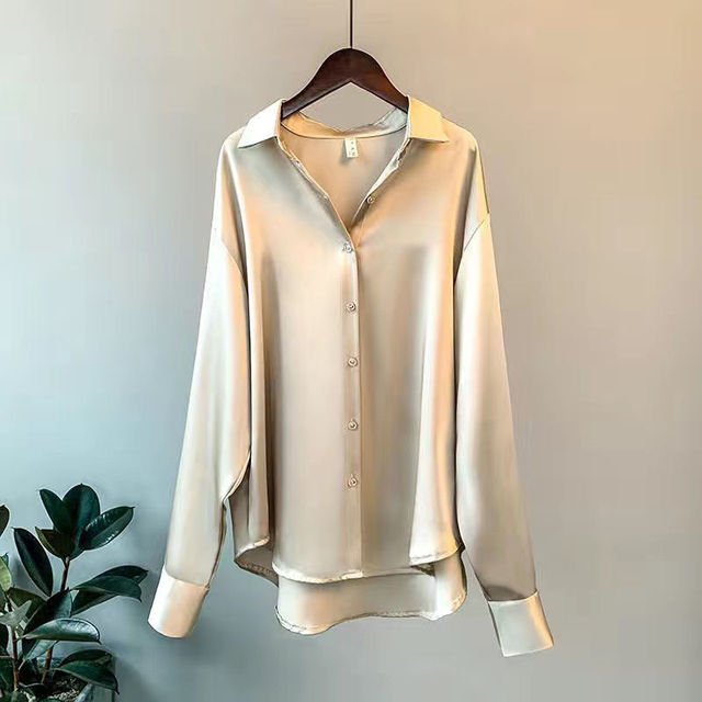 Leontien | Satin Blouse voor Dames – Luxe, Comfort en Stijl