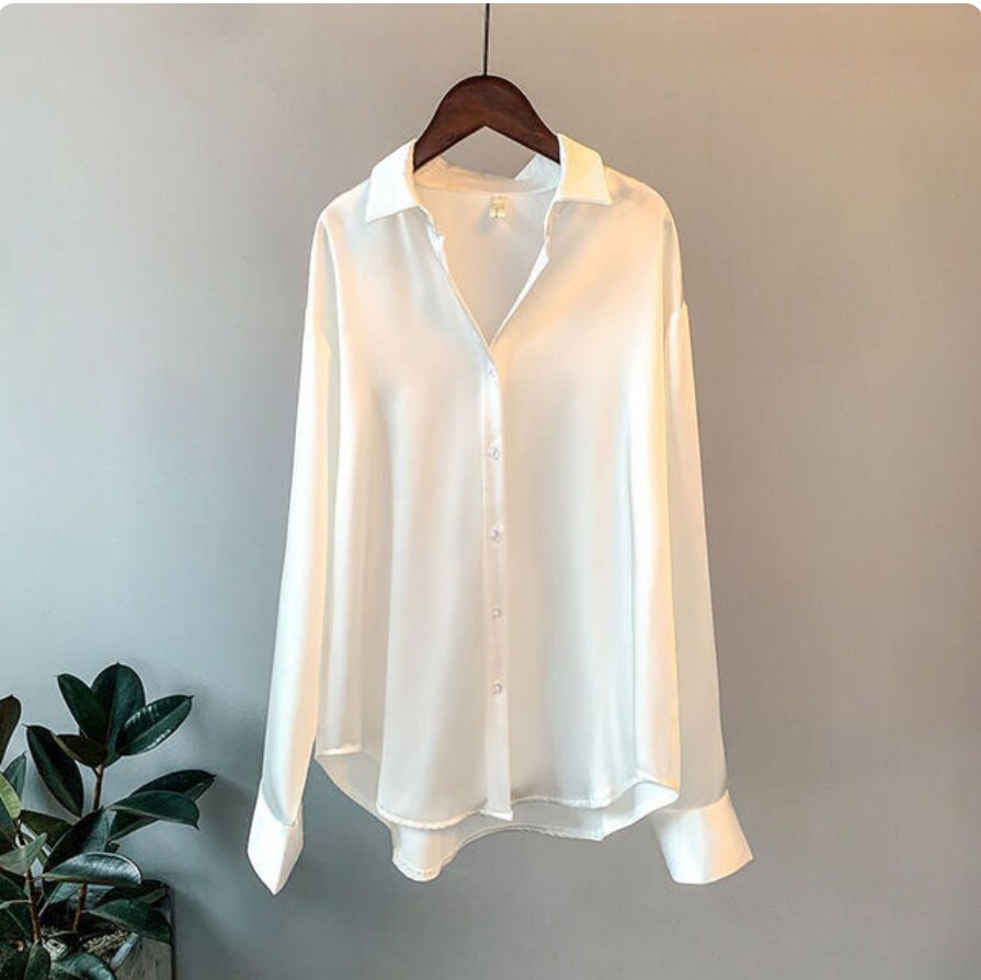 Leontien | Satin Blouse voor Dames – Luxe, Comfort en Stijl