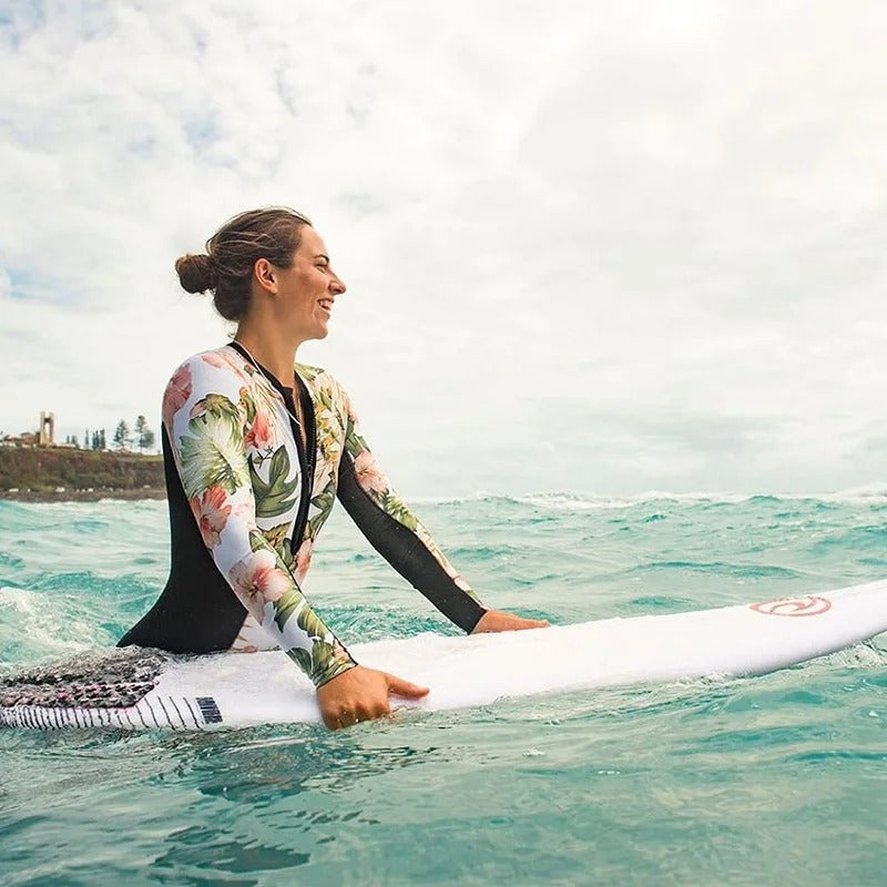 Nyna | Dames Surf Badpak – Lange Mouwen – Functioneel en Stijlvol Ontwerp – Ideaal voor Surfen en Zwemmen
