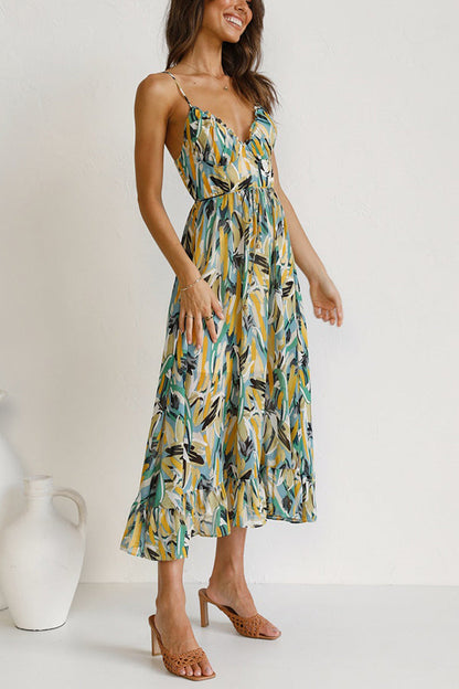 Lisanne | Midikleid voor Dames – Schmeichelende Silhouette, Elegant & Kleurrijk