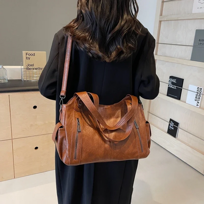 Dakota Shoulderbag | Vegan Leren Schoudertas met Luxe Design en Praktische Indeling