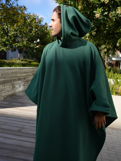 Robin Hoodie Blanket Dames | Oversized Deken Hoodie met Zijdezachte Stof