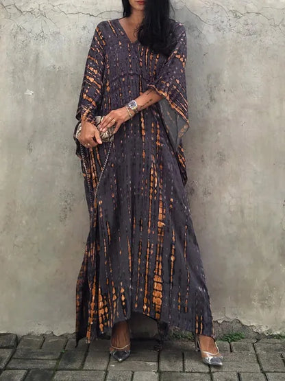 Raine | Kaftan Maxi Jurk voor Dames – Zomerflair en Comfort