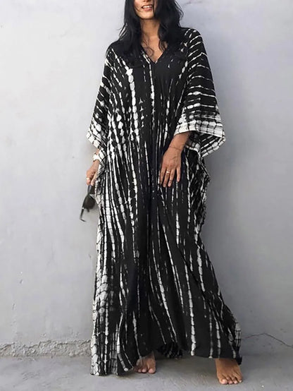 Raine | Kaftan Maxi Jurk voor Dames – Zomerflair en Comfort